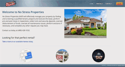 Desktop Screenshot of nostressproperties.com